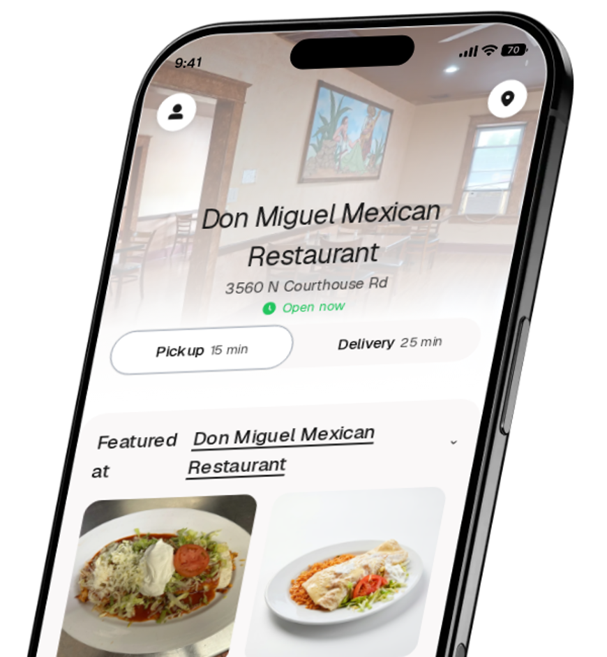 Don Miguel Mexican Restaurant app preview