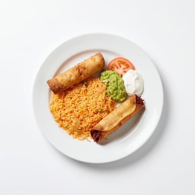 Chimichangas.
